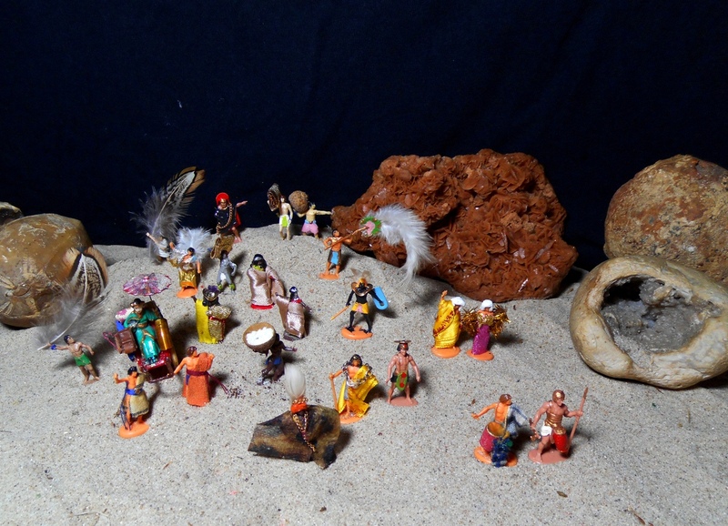 Aujourd'hui : une candidate, une crêche athée, des ruines en sucre, c'est Noël, le temps qui coule et une mini Yvette Leglaire (créée en 2009)