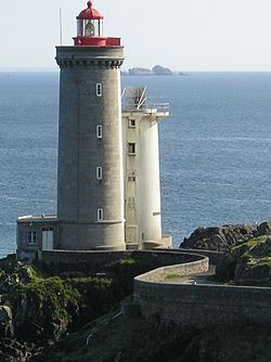 mer d'iroise phare du Minou 