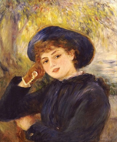 Renoir Portrait de Mademoiselle Demarsy