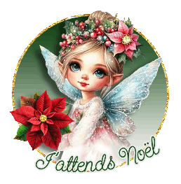 Bientôt Noël, gif animé, blinkie,carte, attente