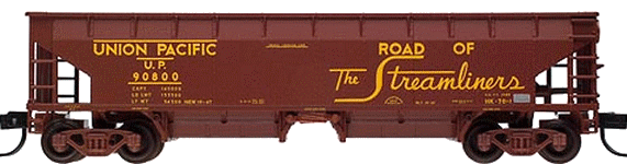 Wagon Hopper -  Road The SteamLiners -  Union Pacific -  N° 90800