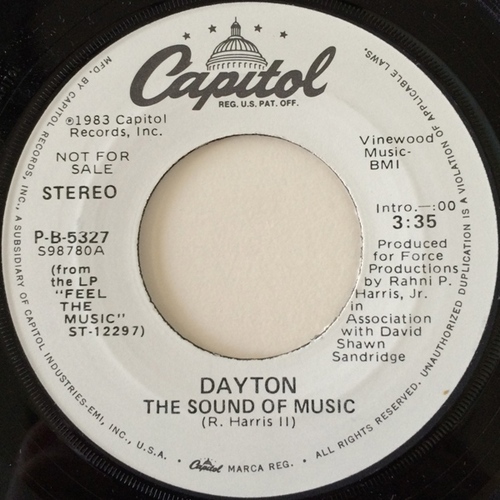  Dayton The Sound Of Music Capitol Records US 83