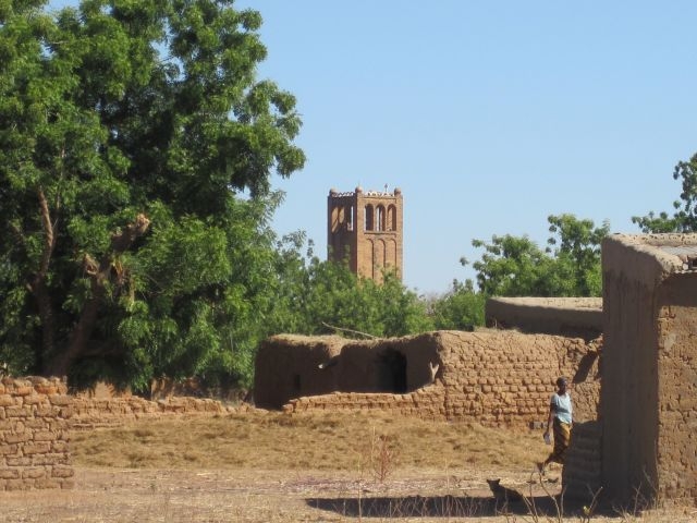 Burkina Bomborokuy Eglise du village