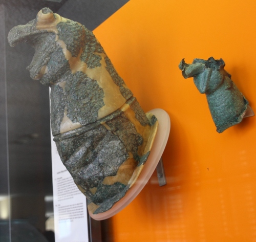 Le musée des fouilles à Delphes