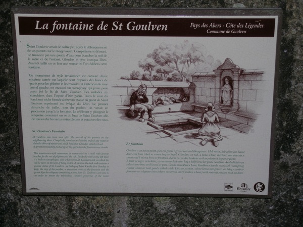 Goulven, fontaine Saint Goulven