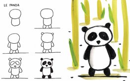 Le panda et ses bambous 