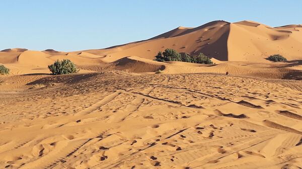 La grande dune et son arête