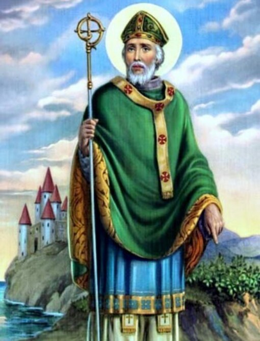 La saint Patrick, patron des Irlandais