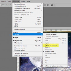 Activer repères commentés