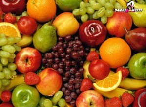 Hidden numbers - Fruits