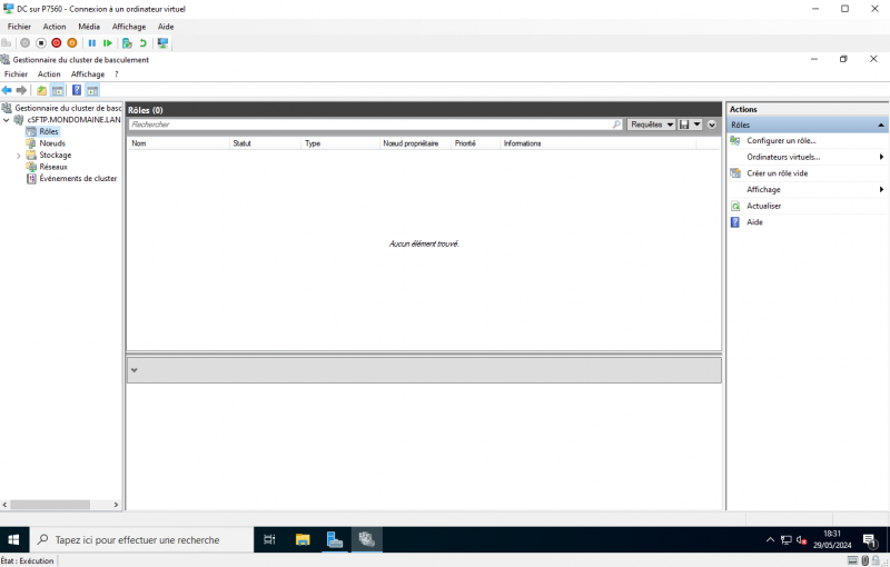 Configurer un serveur SFTP en failover sur Windows Serveur Core 2022
