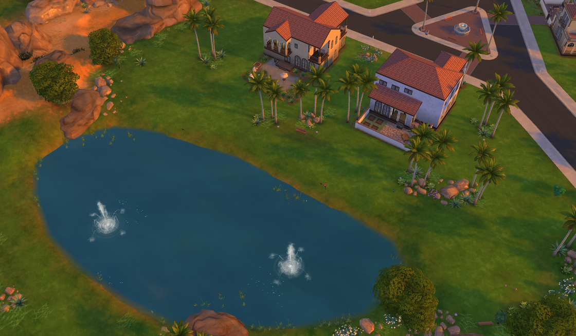 Promenade dans les mondes ouverts d'Oasis Springs