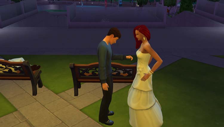 Sims 4, 72 h chrono pour se marier...part 1