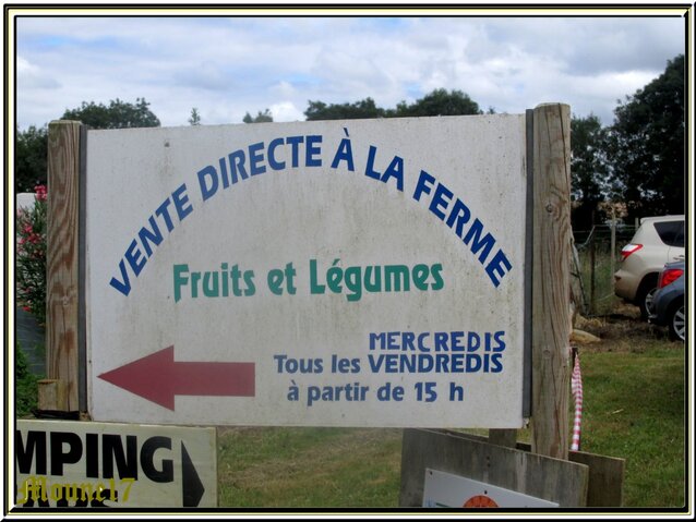 Marché fermier et battages à l'ancienne à Trizay (17)