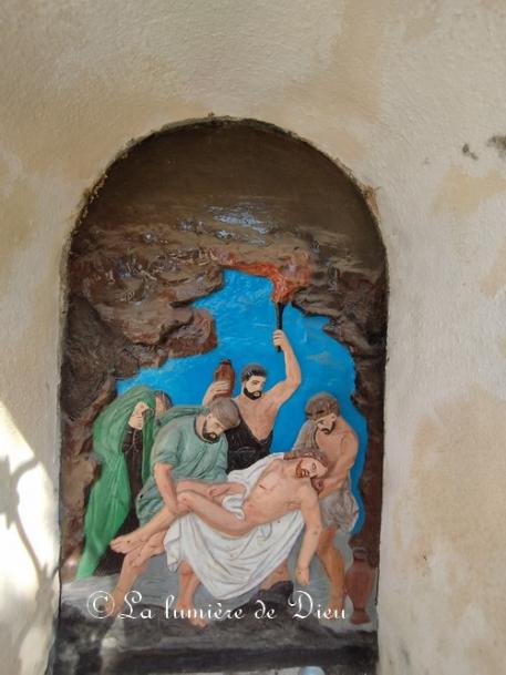 Antibes, le chemin du calvaire (Chemin de croix)