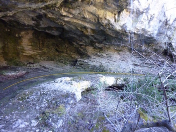 Sortie de la Grotte 