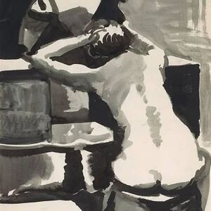 Elmer Bischoff - Seated Nude