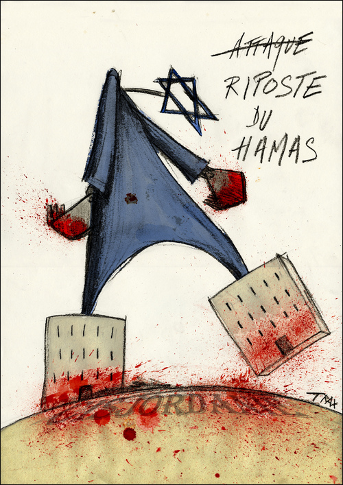 Israël vs Hamas Cisjordanie colonies territoires occupés crime de guerre terrorisme