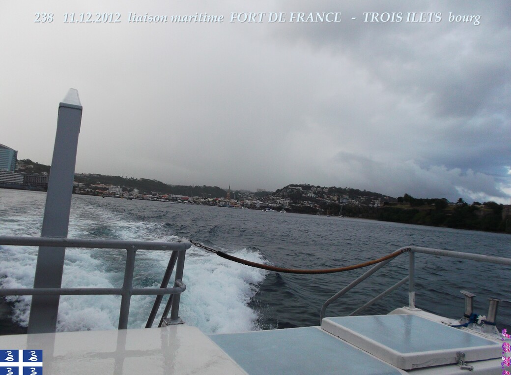 DE TROIS ILETS A FORT DE FRANCE