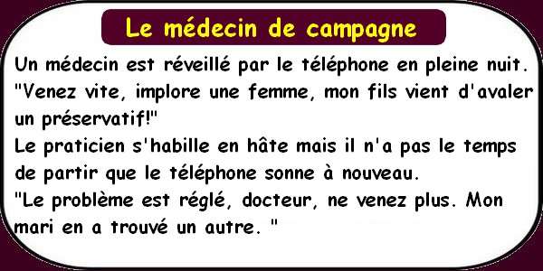 Peut-on rire de tout et de la prostate en ce mardi.