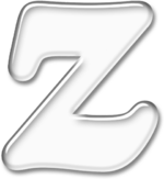 Alphabet transparent minuscule