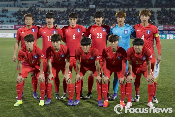 Vendredi 25.3.2016 à Seoul Amical U23 Corée du Sud-EN 2-0