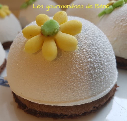 Entremet pêche