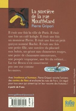 la sorcière de la rue Mouffetard et autres contes de la rue Broca de Pierre Gripari