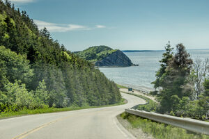 story life long road mountain lake sea cabot trait canada 