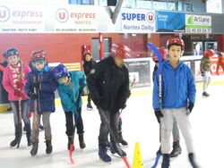 La patinoire chez les CM1-CM2