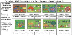 La petite poule rousse et les animaux de la ferme