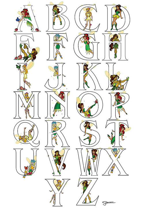 LETTRES ALPHABETS FEES