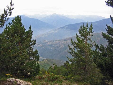 Des merveilles au pays d'Alysse - Le Tour du Coronat - 2eme jour L'Estany del Clot (1.640 m) - Lac de Nohèdes ou Gorg Estelat (2.022 m) - Lac d'Evol ou Gorg Nègre (2.083 m) - Jujols (940 m) 20 kms.