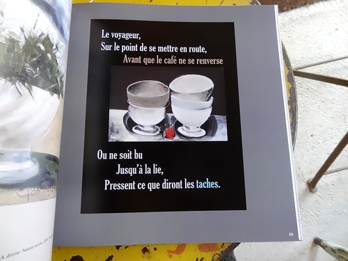 Karin Neumann publie un magnifique livre d'art, illustré de poèmes de Michel Lagrange...
