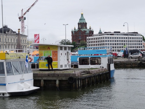 Helsinki en Finlande: promenade sur la  presqu'île de Katajanokka (photos)