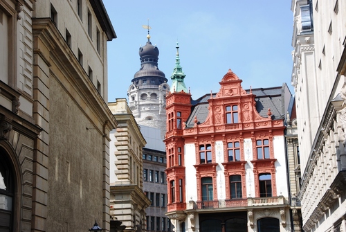  Leipzig : autour du Rathaus - Hôtel de ville (photos) 