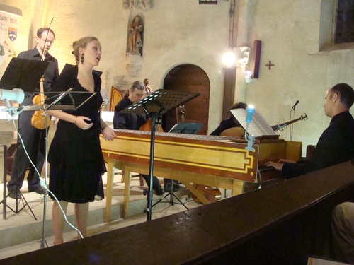 Un très beau concert dans l'Eglise de Saint Marc sur Seine...