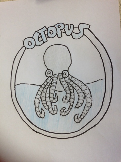 logo Octopus....  pour un restaurant