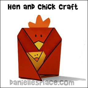 Poule et artisanat de poulet sur www.daniellesplace.com