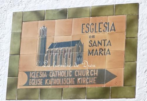 Portbou, l'église de Santa Maria