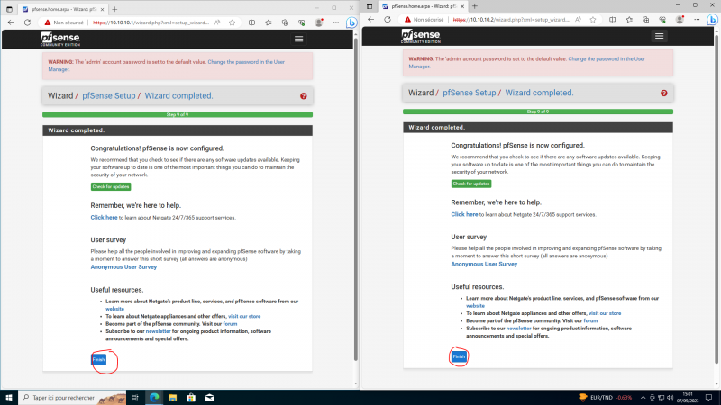 Cluster de Pfsense (VIP CARP)