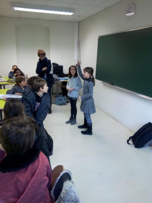 première rencontre avec les eleves