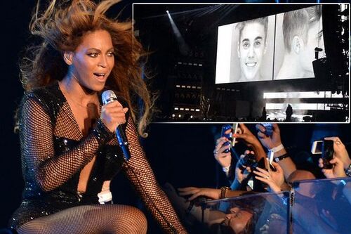 Beyoncé a-t-elle taclé Justin Bieber en plein concert  ?