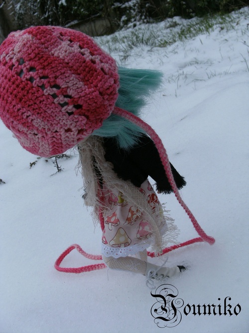 Youmiko et Chloé dans la neige