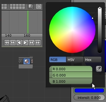 Step 5, 6 et 7 pour animer la couleur