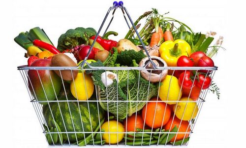Panier de légumes alimentation santé