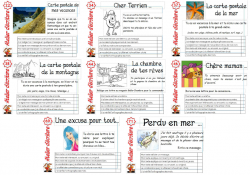 PROJET ATELIERS ECRITURE