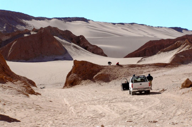 En 4 x 4 dans la vallée