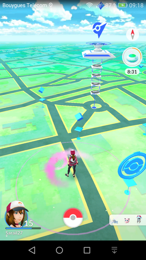 Pokemon Go un jeux vraiment amusant!!