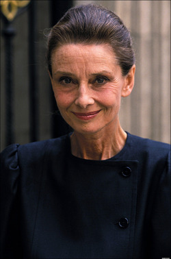 Audrey Hepburn en 1989